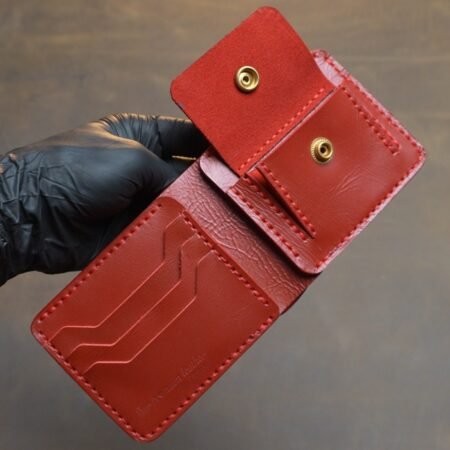 Sher titan bifold leather wallet
